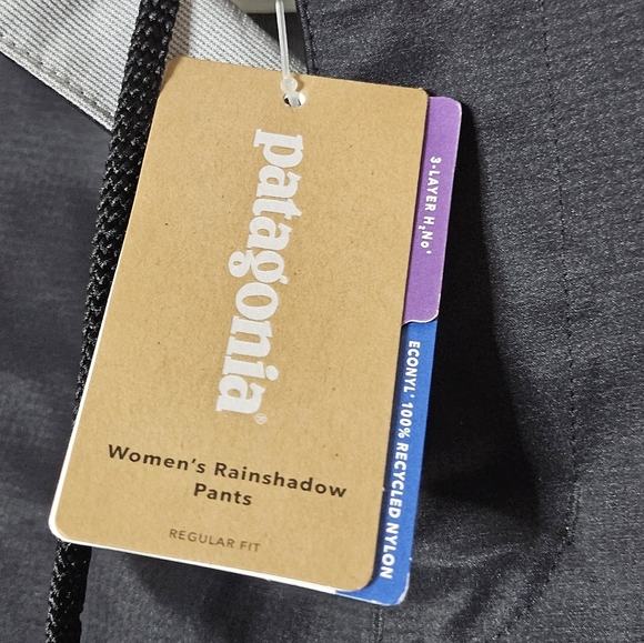 Patagonia Women's Rainshadow Pants Black Size XXS - Picture 9 of 10